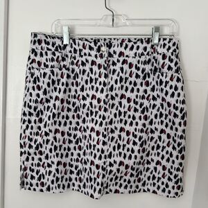 n’vo by Lanctot Black and White Golf Skirt Size 10